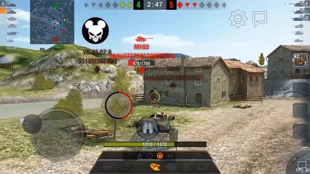 WoT Blitz ИС-6 БЕЗ НИЧЕГО ЭТО БОЛЬ ... смотреть онлайн