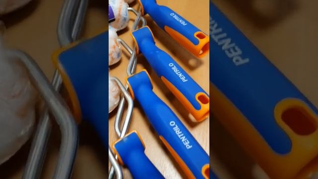 Валик Bicolor с ручкой. Размер 15 см . #pentrilo #ремонтквартиры #отделка #краска смотреть онлайн