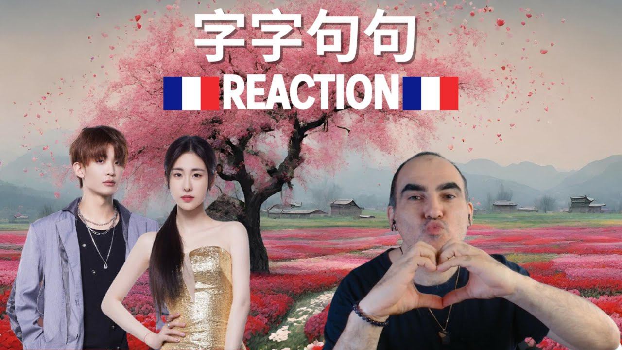 Zhāng Bìchén & Wang Heye - 字字句句 ║ Réaction Française ! смотреть онлайн