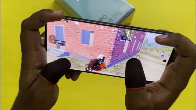 OPPO RENO 8 PRO BGMI Game Test With 4 Finger Full Gyro | 23 KILLS?Duo Vs Squad??