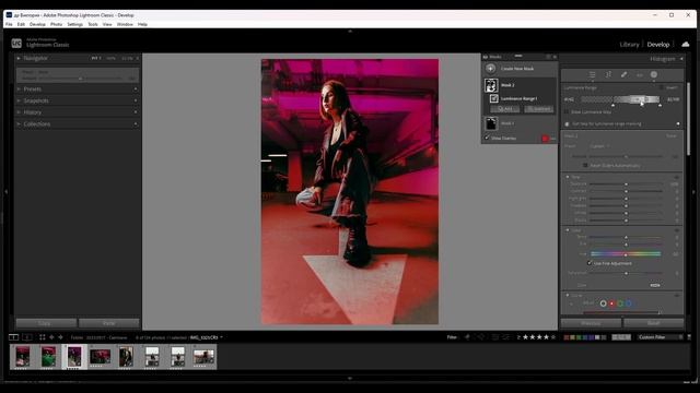 Маски в Lightroom. Виды масок в лайтрум. Как работают. смотреть онлайн