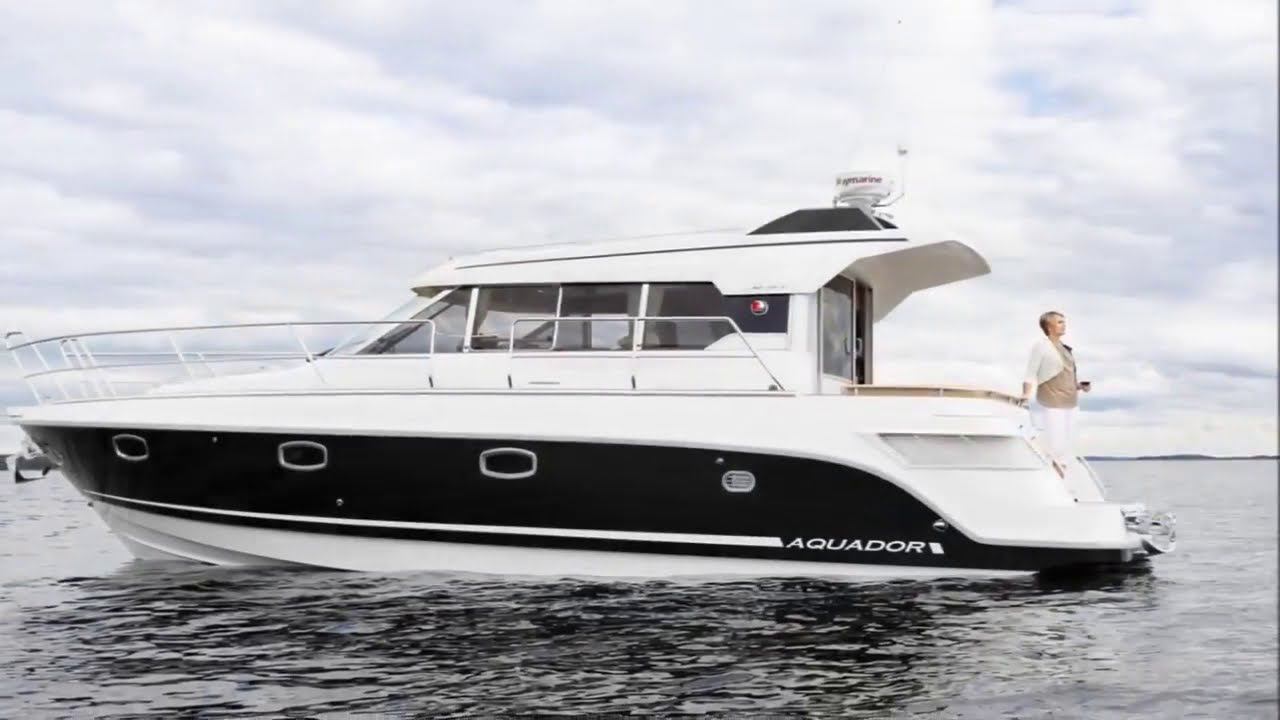 Морской круизный катер Aquador 35 С для путешествий|Yachts Expert