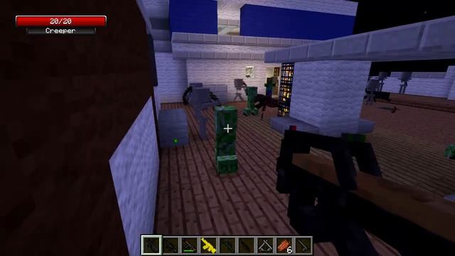 Minecraft 3D-GUNS-MOD - "Call of Duty und Battlefield in Minecraft?" смотреть онлайн