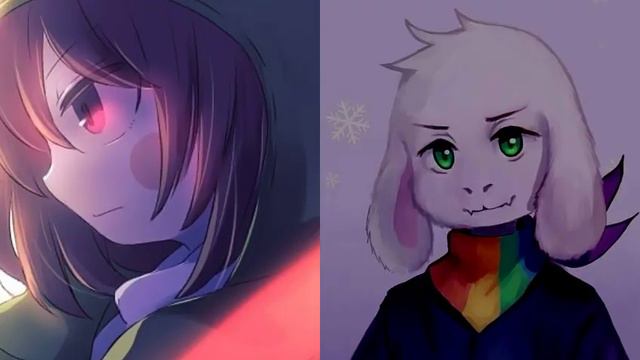 Storyshift Asriel Vs Storyshift Chara | Stronger Than You Duet