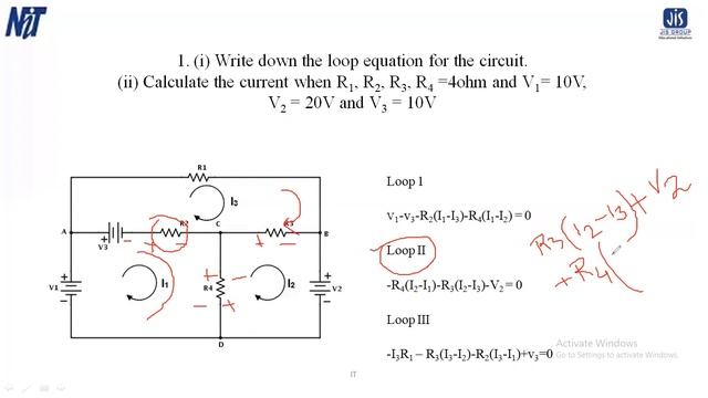 Node & Mesh Analysis & Star Delta Conversion (Part- I) смотреть онлайн
