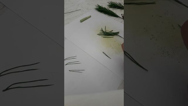 Мастер класс ветки сосны из холодного фарфора (МК) смотреть онлайн