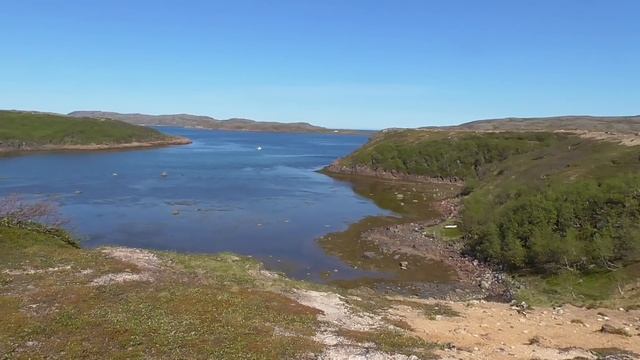 Рыбалка на Кольском п-ве . Поход на катере..