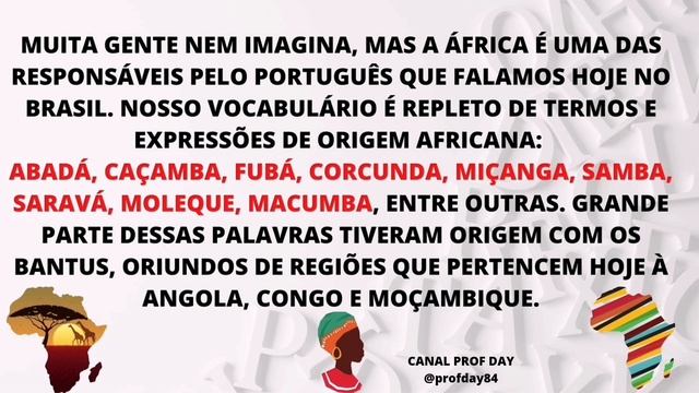 CULTURA AFRO-BRASILEIRA смотреть онлайн