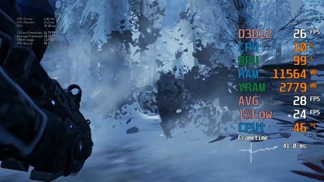 Intel UHD Graphics 730 -- Intel Core i5-11400 -- Gears 5 FPS Test i5-11400F смотреть онлайн