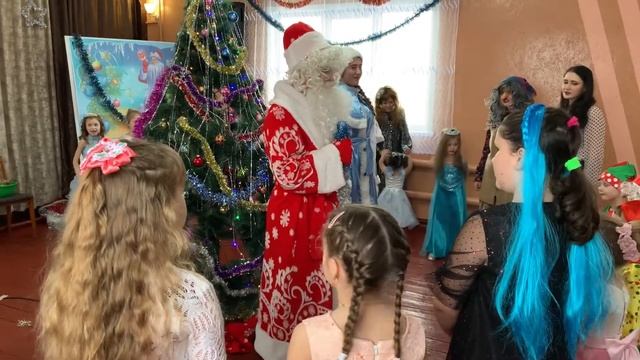 Новогодний утренник. Вязовской сельский клуб смотреть онлайн