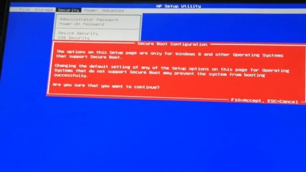 How to Boot HP 24 All-In_one and install Windows 10 || Legacy Enabled