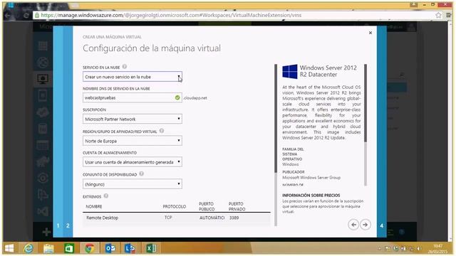 Sube tus maquinas virtuales a la nube 26 de marzo de 2015 смотреть онлайн