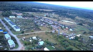 Село Бурмакино с птичьего полета