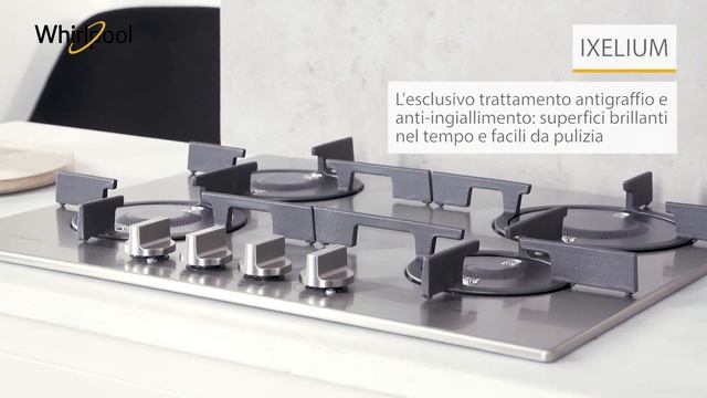 Whirlpool - Piano cottura a gas PMW 64D2/IXL смотреть онлайн
