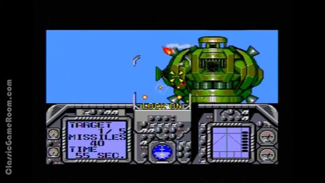 Classic Game Room G LOC AIR BATTLE review for Sega Master System смотреть онлайн
