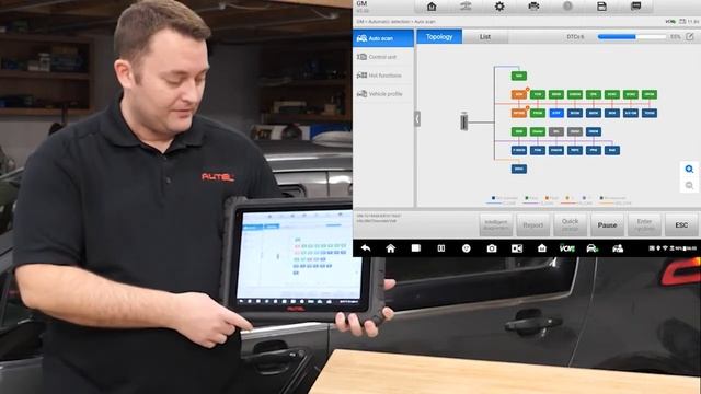 How does Autel MaxiSYS Ultra do Topology Mapping ? смотреть онлайн