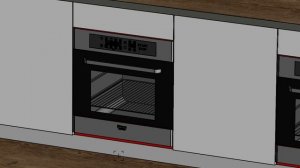 Как установить ящик над духовкой