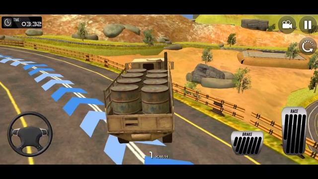 Army Simulator Truck games 3D#45। New Army Truck simulator Offline Game। Real Army 3D Mission Game смотреть онлайн