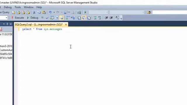 MSSQL - Get List of All Error Messages смотреть онлайн