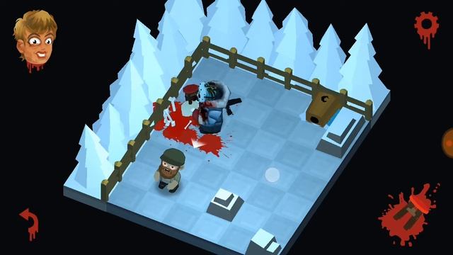 Friday the 13th: Killer Puzzle прохождение Зимняя Бойня Скользкая Дорожка смотреть онлайн