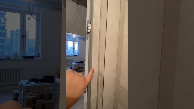 Откосы из плитки на двери скрытого монтажа смотреть онлайн