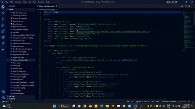Designing a responsive product selling history page - eShop Web Application - Web Programming 1 смотреть онлайн