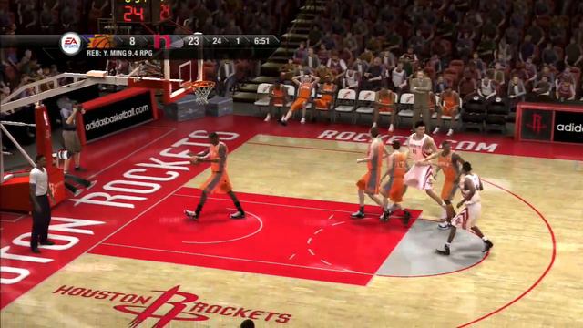 NBA LIVE 08 Not-So-#SIMNATION -- Suns vs Rockets смотреть онлайн