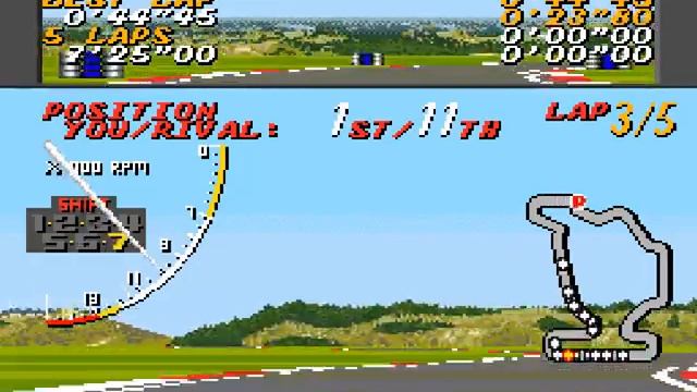 Challenging G. Ceara on first season - Super Monaco GP (Mega Drive) смотреть онлайн