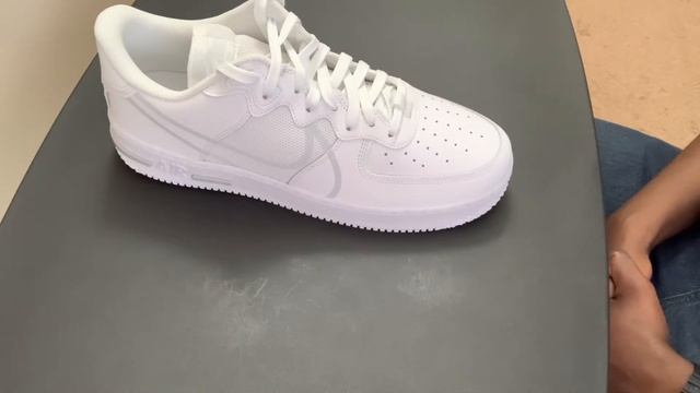 Nike Air Force 1 React смотреть онлайн