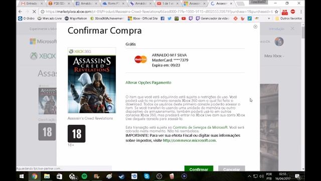 Assassin's Creed Revelations - Como Baixar o Game Gratuito de Abril - Já Disponível na Live смотреть онлайн