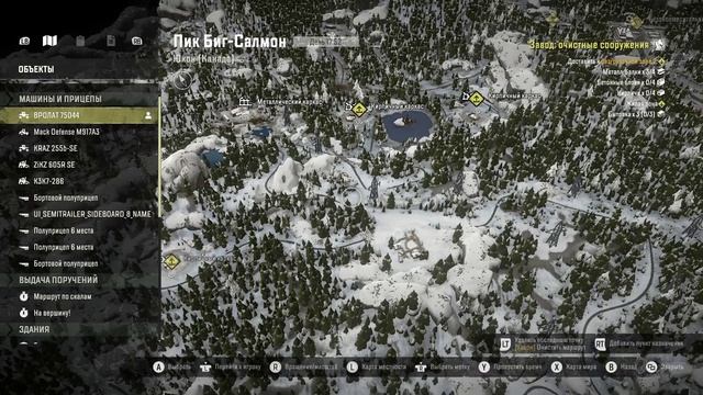 SnowRunner Юкон Канада/Карта-Пик Биг-Салмон/Завод-Очистные сооружения/K3K7-286/MKZT VOJKA RSK?#39 смотреть онлайн
