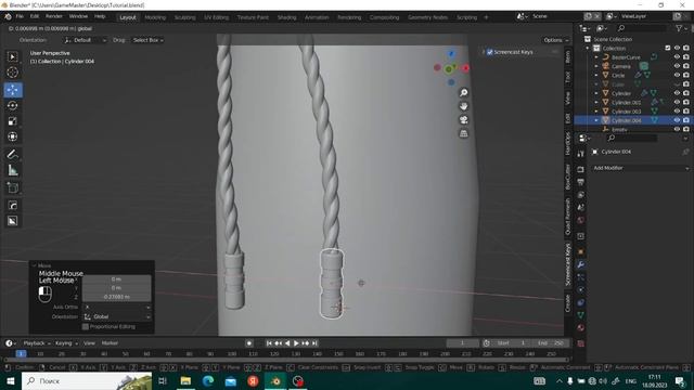 Создание Бутылочки с ядом Blender 3D урок 3 смотреть онлайн