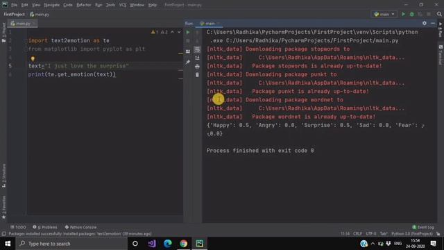 Text to Emotions in Python | Python Emotion Detector | Python Tutorials | #Python | #CodeStudio смотреть онлайн