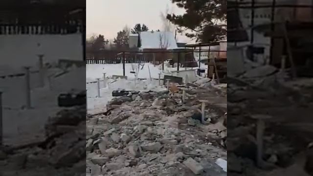 Вкручивание свай в мёрзлый грунт