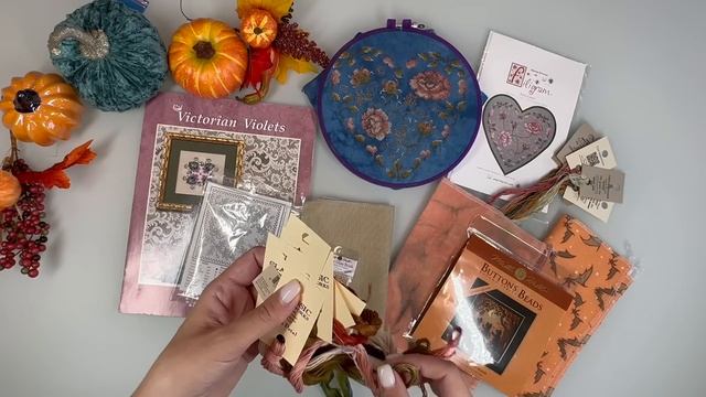 #23 Вышивальный октябрь: раритетные покупки, продвижения, финиш смотреть онлайн