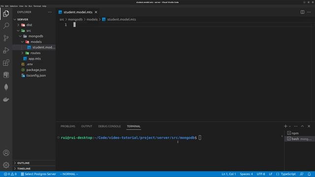 How to build Node.js + MongoDB with TypeScript смотреть онлайн