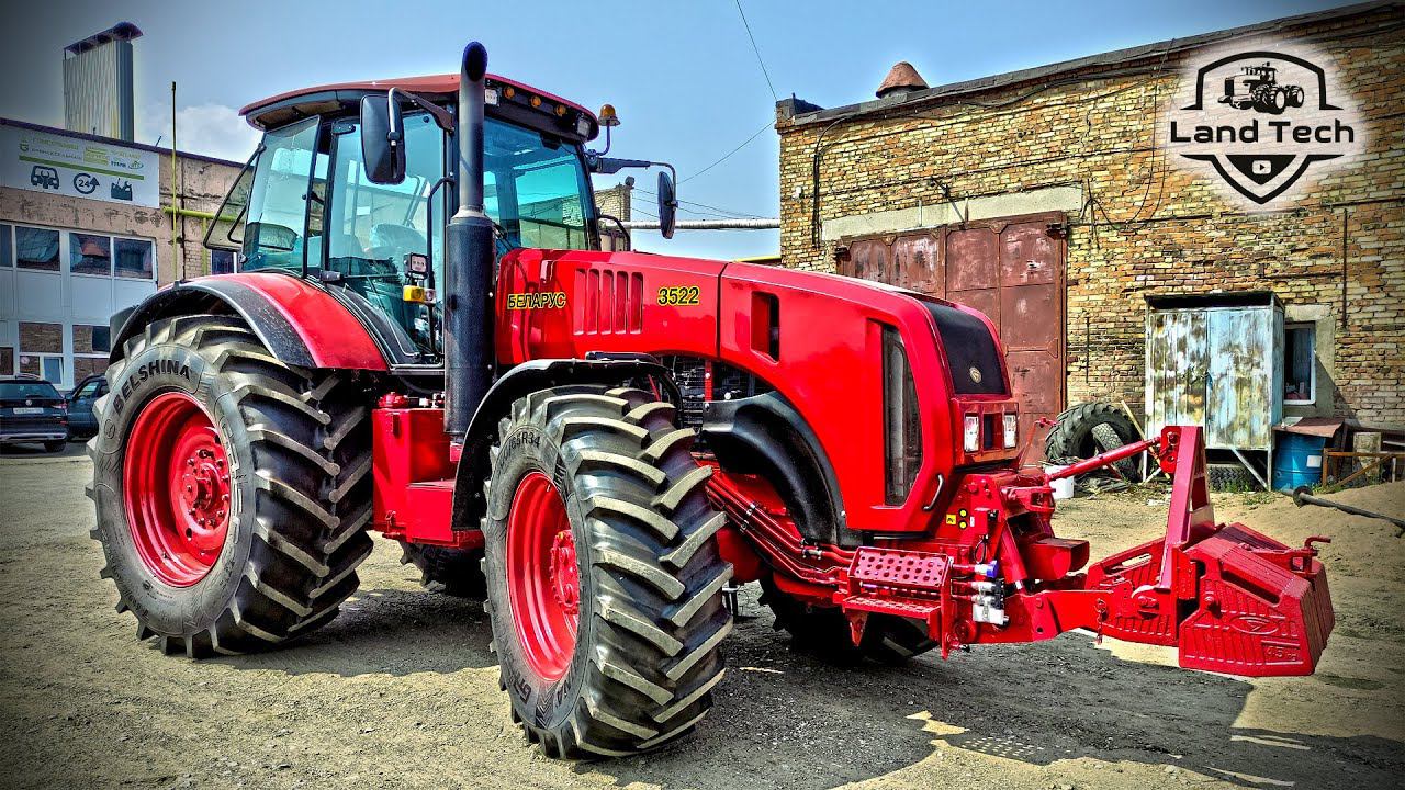 МОЩНЫЙ ТРАКТОР БЕЛАРУС-3522 СМОЖЕТ ЗАМЕНИТЬ JOHN DEERE, CASE и FENDT? Полный обзор трактора! смотреть онлайн
