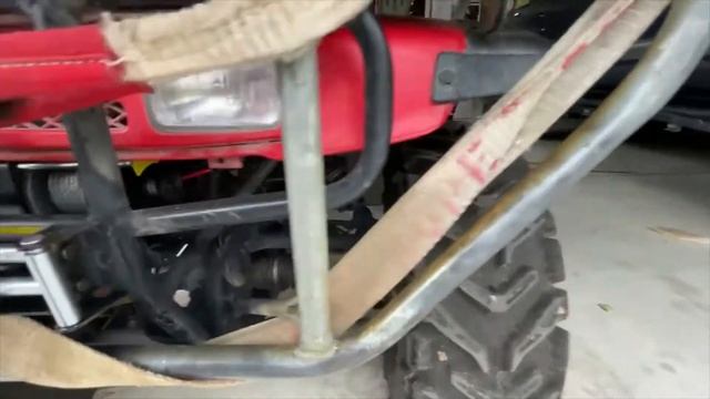Honda 300 Fourtrax Brakes and Winch install смотреть онлайн