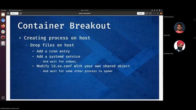 Twisting The Containers For Fun & Profit: Breaking The Container Boundary смотреть онлайн
