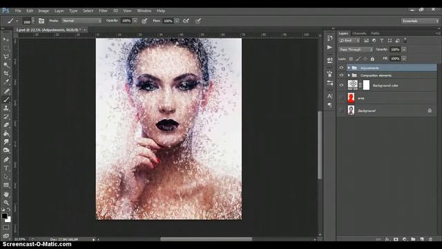 Numeric Photoshop Action смотреть онлайн