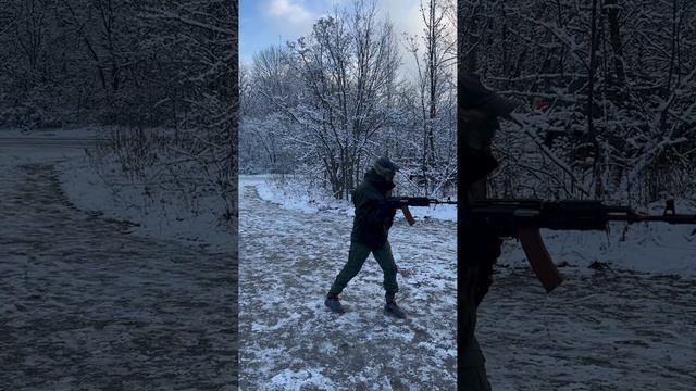 #Занятия по отработке упражнений личной подготовки с оружием группа «Архангел-Саратов»