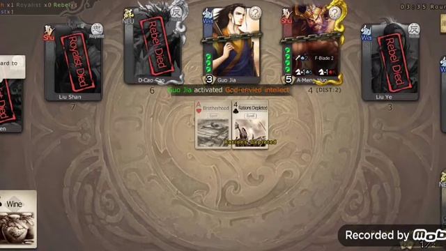 Game of Heroes: Three Kingdoms. san gua sha 三国杀. Identity Mode смотреть онлайн