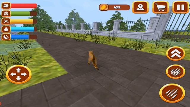 ???Home Cat Survival Simulator 3D-Домашний симулятор выживания для кошек- Android смотреть онлайн