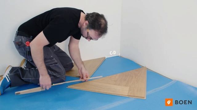 Укладка паркета ёлочкой своими руками. Boen Ёлка Click с замковым соединением смотреть онлайн