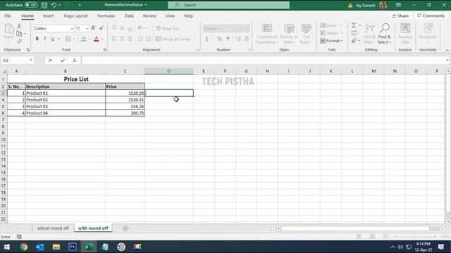 How to Remove Excel Decimal Value with or without round off смотреть онлайн
