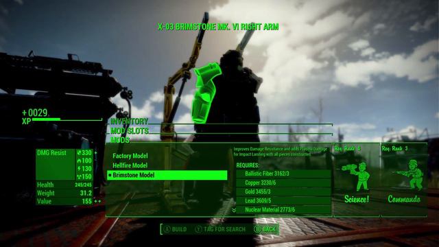 X-03 ENCLAVE POWER ARMOR - Fallout 4 Mod Review PC