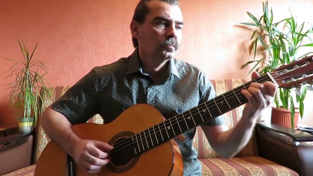В землянке | на гитаре смотреть онлайн