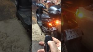 Сигнализация на скутере SYM Orbit 50.