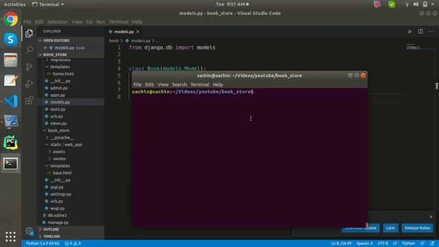Django Create Model( Book Store Project Series ) смотреть онлайн