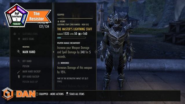 ESO Magicka PvP Warden build - The Resistor (Elsweyr/Scalebreaker Patch) смотреть онлайн